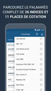 Investir, bourse et finance screenshot