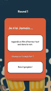 Je n’ai Jamais – IA version screenshot