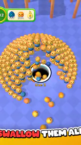 Jelly Hole : Jeu de trou noir screenshot