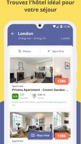 Jetcost : vols, hôtels, autos screenshot