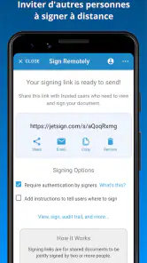 JetSign: Remplir et signer PDF screenshot