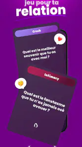 Jeu couple et Défis - Bloomy screenshot