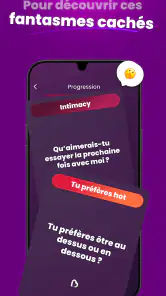 Jeu couple et Défis - Bloomy screenshot