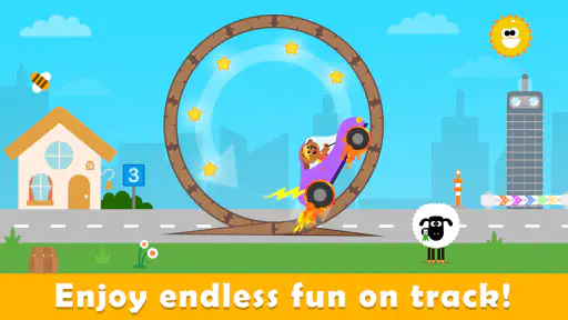 Jeu de voiture pour enfants screenshot