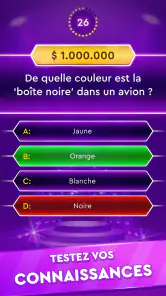Jeu Trivia: Quiz Millionnaire screenshot