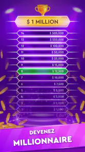 Jeu Trivia: Quiz Millionnaire screenshot