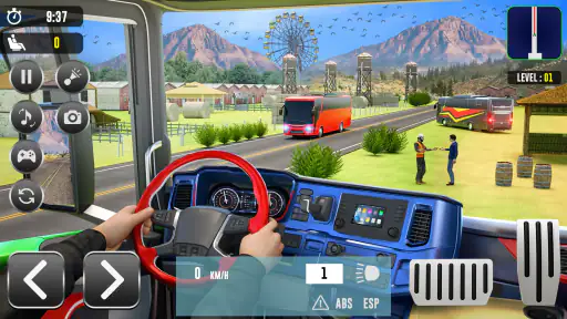 jeux de bus simulator offline screenshot