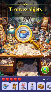 Jeux d'Objets Cachés screenshot