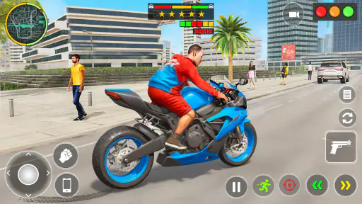 Jeux Moto de Gangsters Indiens screenshot