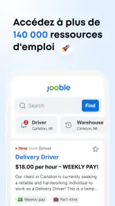 Jooble－Recherche D’emploi screenshot