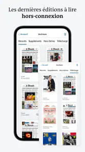 Journal Le Monde screenshot