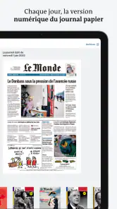 Journal Le Monde screenshot