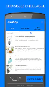 JuasApp-Canulars Téléphoniques screenshot