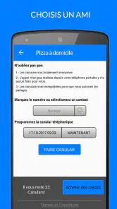 JuasApp-Canulars Téléphoniques screenshot