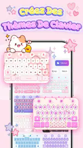Keyboard Themes: Emoji Fonts screenshot
