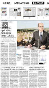 Kiosque Figaro: Journal screenshot