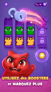 Kitty Sort: Twisted Tails screenshot