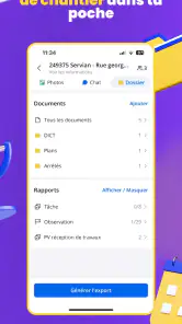 Kraaft - App Suivi de Chantier screenshot