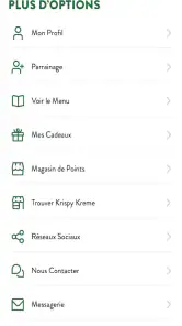 Krispy Kreme France screenshot