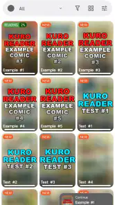 Kuro Reader+ Pro screenshot