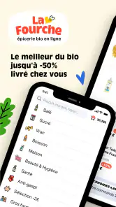 La Fourche - Magasin bio screenshot