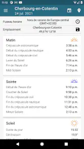 La position du soleil Pro screenshot