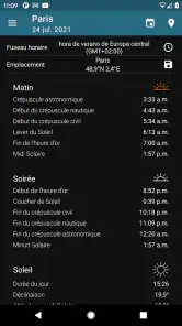 La position du soleil Pro screenshot