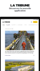 La Tribune screenshot