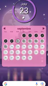 Lady Pill Widgets screenshot