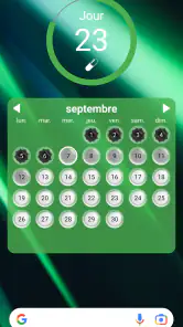 Lady Pill Widgets screenshot