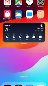 Lanceur iOS 18 screenshot