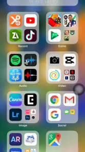 Lanceur iOS 18 screenshot