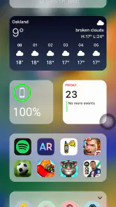Lanceur iOS 18 screenshot