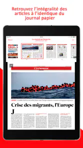 L'ancienne app Le JDD screenshot