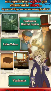 Layton : boîte de Pandore HD screenshot