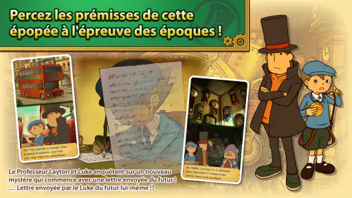Layton : destin perdu HD screenshot