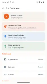 Le Campeur screenshot