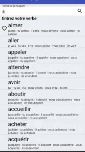 Le Conjugueur Premium screenshot