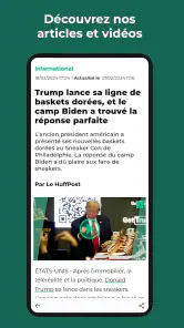 Le HuffPost : Actu Info Vidéo screenshot