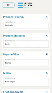 Le Jeu du Bac, comme avant ! screenshot