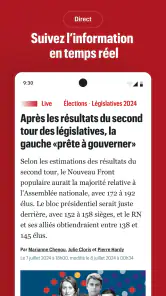 Le Parisien : l'info en direct screenshot