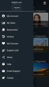 Learn Algerian Arabic. Speak A screenshot
