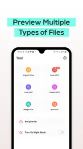 Lecteur de fichiers PDF screenshot