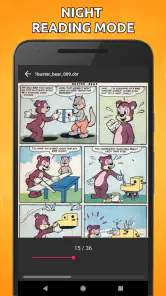 Lecteur de livre (cbz/cbr) screenshot