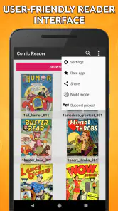 Lecteur de livre (cbz/cbr) screenshot