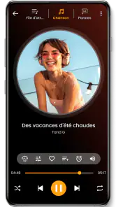 Lecteur de musique screenshot