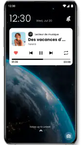 Lecteur de musique screenshot