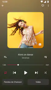Lecteur de musique Mp3 Player screenshot