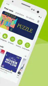 Lecteur de podcast -Podbean screenshot