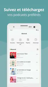 Lecteur de podcast -Podbean screenshot